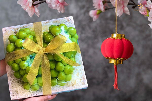 gói giỏ quà tết đẹp gói giỏ quà tết đẹp