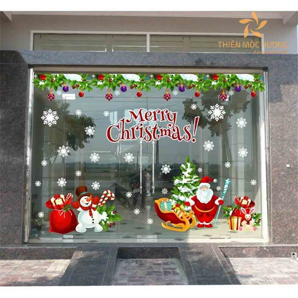 cach-trang-tri-noel-1 Cách trang trí giáng sinh trên cửa kính tại nhà