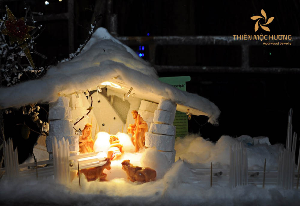 cach-trang-tri-noel-11 Trang trí Noel bằng tiểu cảnh