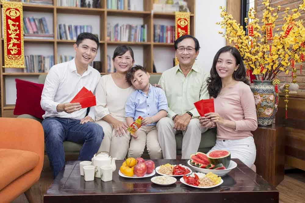 Câu chúc tết bố mẹ