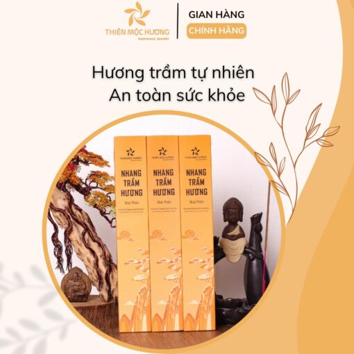 Alternative view of Nhang Trầm Hương Đại Cát Nhất Phẩm (12 năm) – Hộp 100 cây