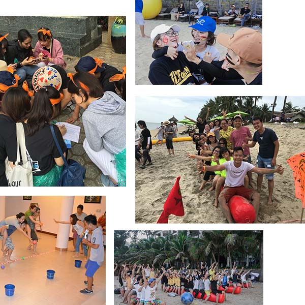 Tổ chức teambuilding