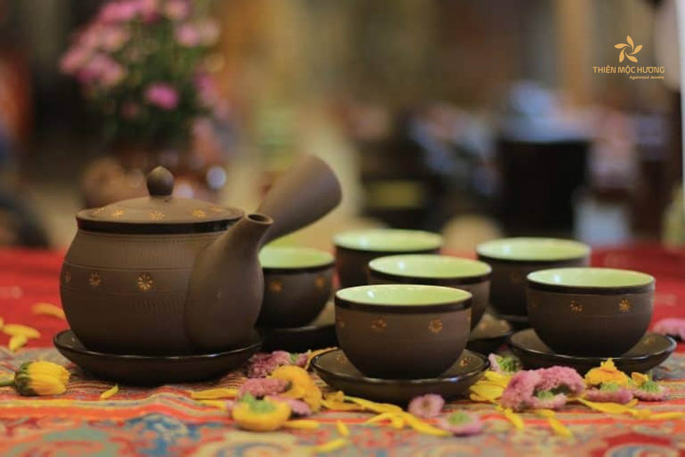 Bộ ấm uống trà 