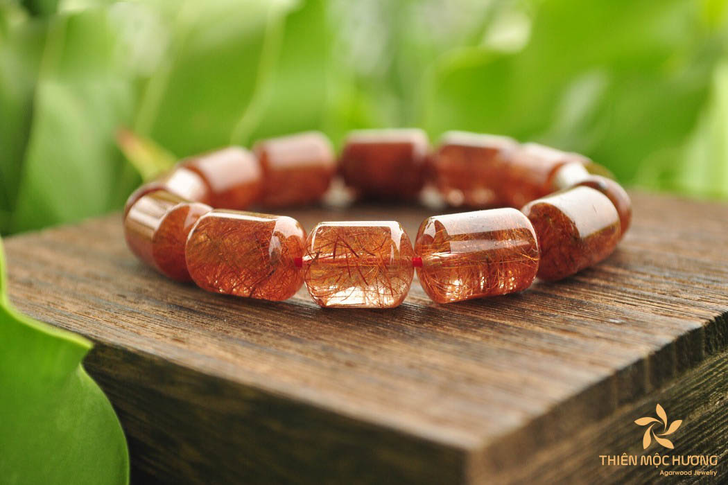 tmh-33 vòng lu thống đá quý màu đỏ