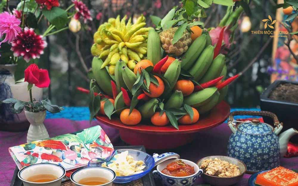trang-tri-mam-ngu-qua-11-1 ý nghĩa của mâm ngũ quả ngày tết nguyên đán