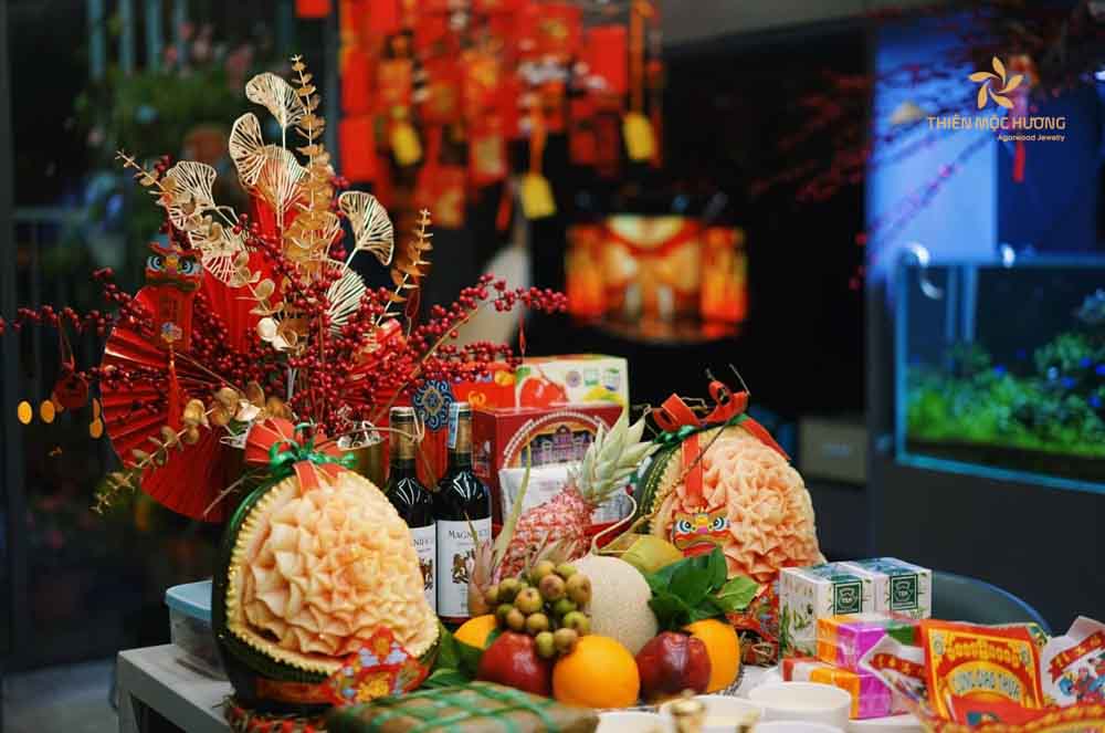 Mẫu 10 - mẫu mâm ngũ quả ngày tết