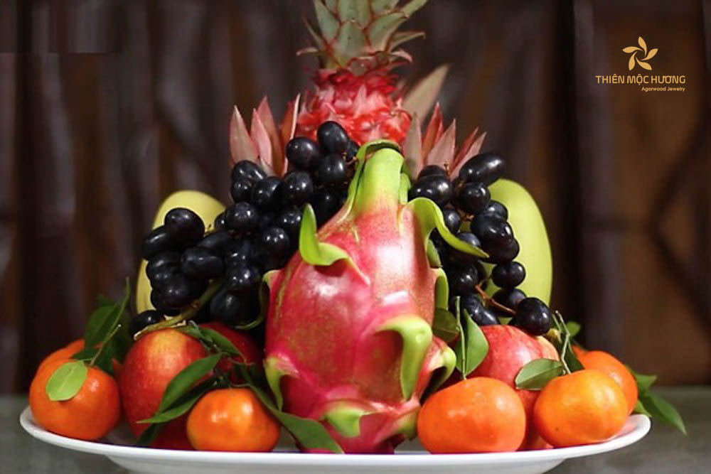 Mẫu 16 - hình ảnh mâm ngũ quả ngày tết