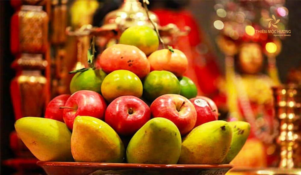 Mẫu 19 - cách trang trí mâm ngũ quả ngày tết