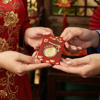 Alternative view of [Quà tặng] Vỉ vàng miếng chiêu tài lộc đầu năm