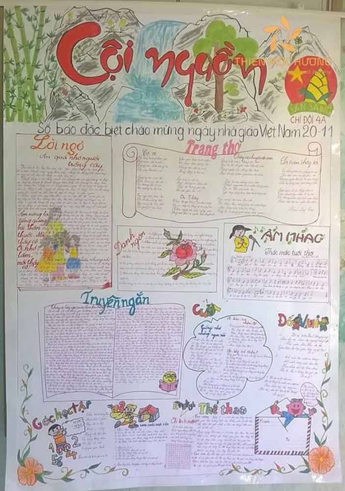 bao-tuong-20-thang-11-31 Trang trí báo tường 20 tháng 11