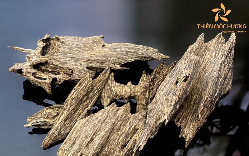 gỗ trầm hương miếng