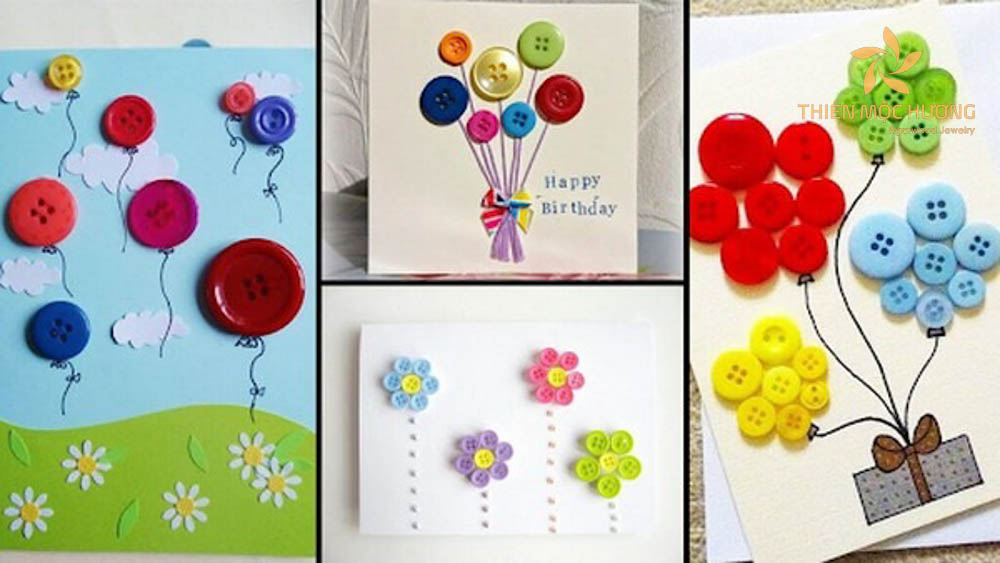 cach-lam-thiep-20-thang-11-1 Cách làm thiệp 20 tháng 11 bằng cúc áo vô cùng đơn giản và rất đẹp