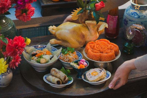 chuẩn bị cho mâm cúng vu lan