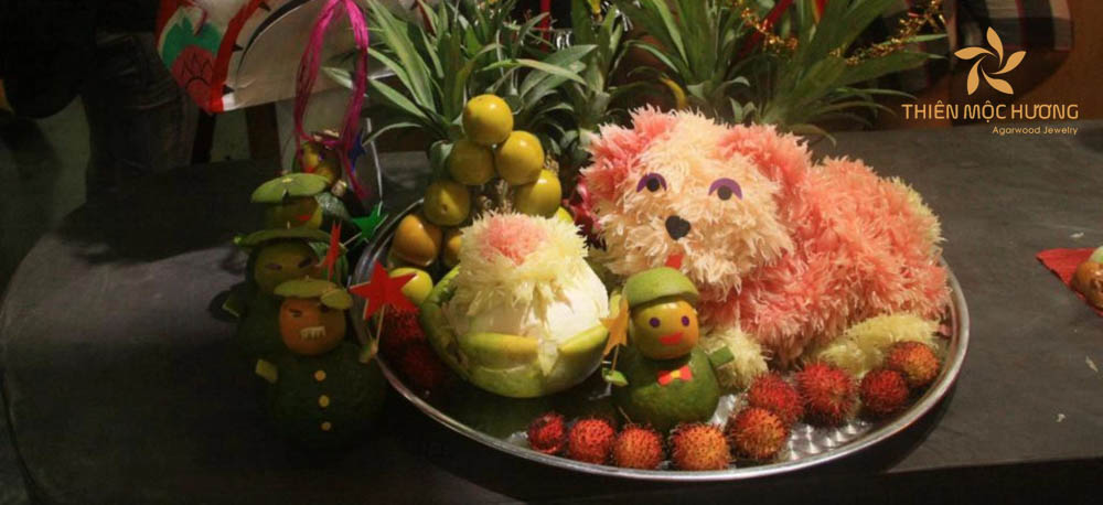Hình ảnh mâm cúng tết trung thu vô cùng ý nghĩa