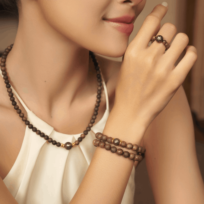 Trang sức từ trầm hương có tính thẩm mỹ cao