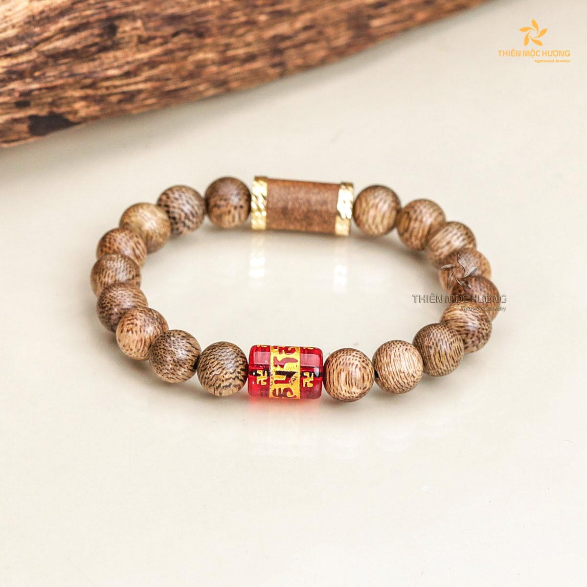 la-bua-tay-tang-do Vòng tay phong thuỷ cho nữ Lá Bùa Tây Tạng Lá Bùa Đỏ - Mạng Hỏa