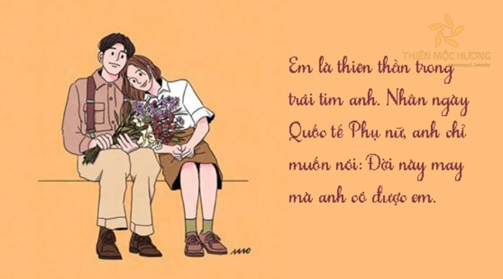 Lời chúc 8/3 cho người yêu hài hước, dí dỏm