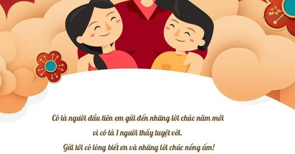 loi-chuc-tet-thay-co-1 lời chúc tết ý nghĩa dành cho thầy cô