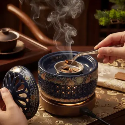 lư điện xông trầm