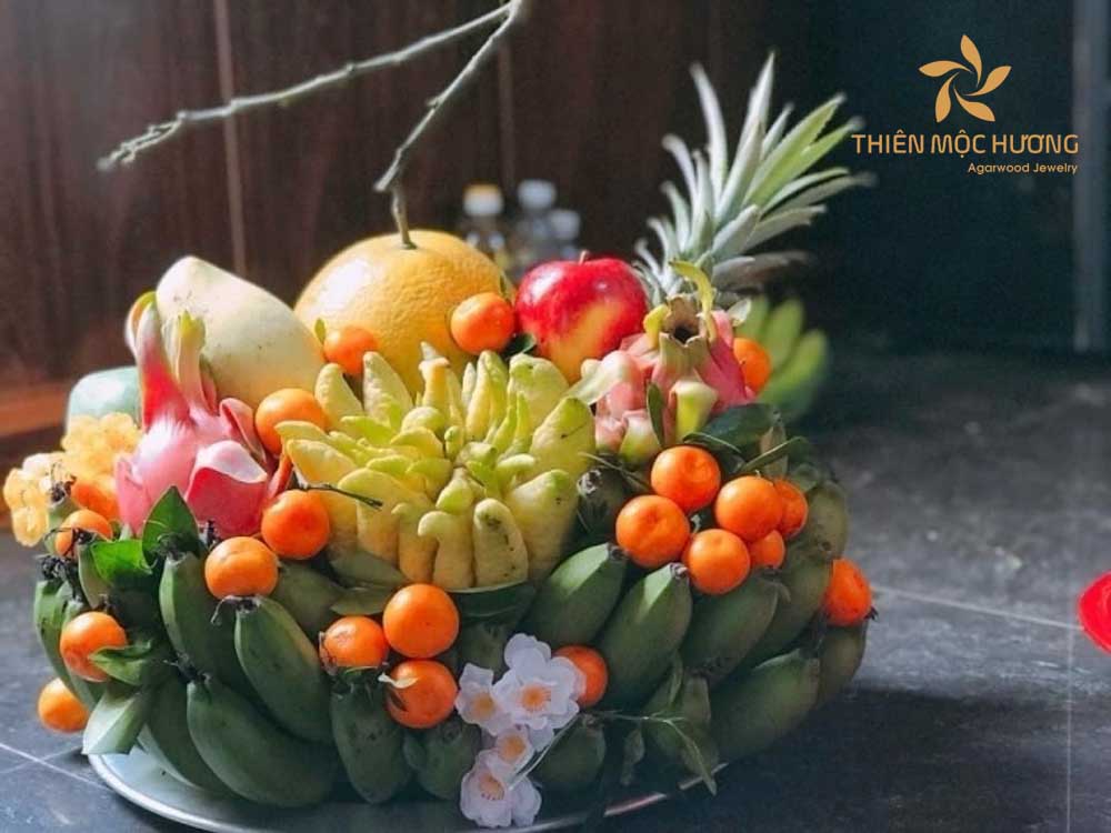 Cách bày mâm ngũ quả ngày tết trung thu miền Bắc