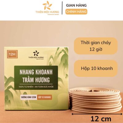 Thông tin sản phẩm Nhang khoanh trầm hương
