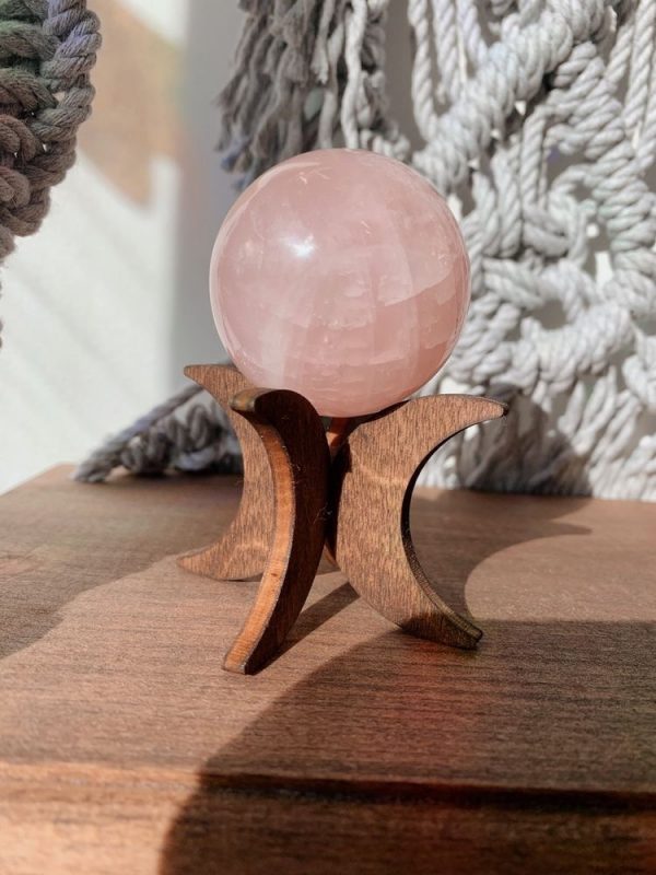 Quả cầu đá Thạch Anh Hồng