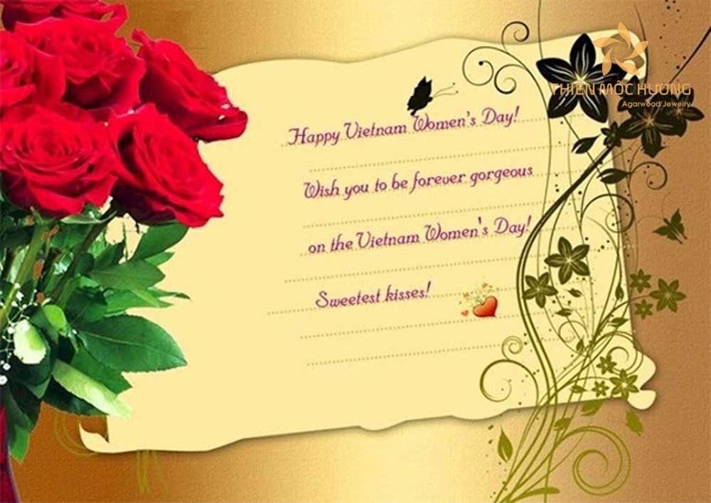 Thiệp chúc mừng 20/10 cho chị gái, em gái lời chúc ý nghĩa
