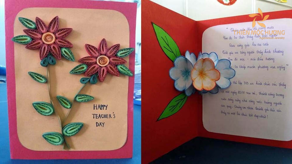 Thiệp chúc mừng 20 tháng 11 handmade