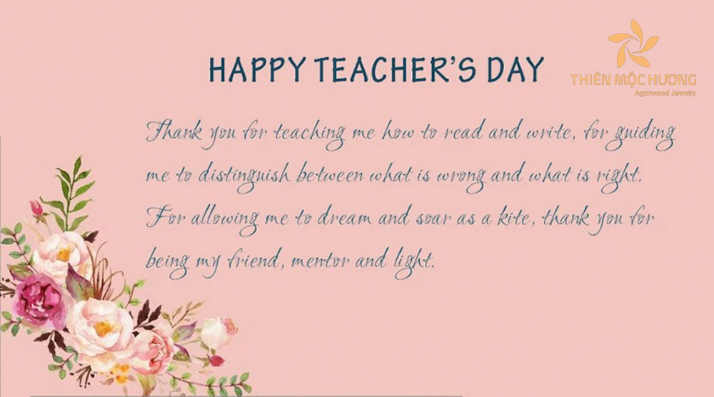 Thiệp chúc mừng 20 tháng 11 bằng tiếng anh ý nghĩa