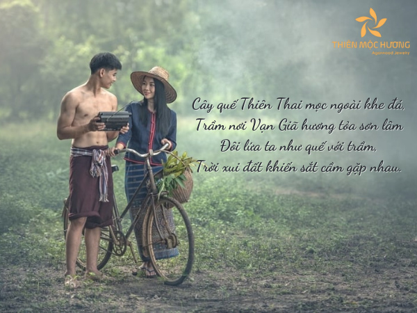 Tổng hợp ca dao tình yêu đôi lứa có hình ảnh cây trầm hương 