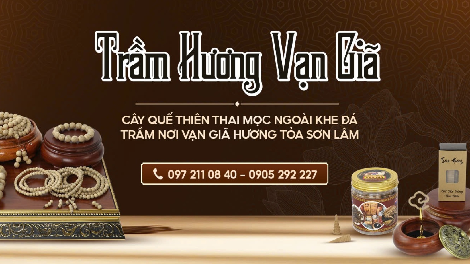 Trầm Hương Vạn Giã - Địa chỉ gia công trang sức trầm hương Nha Trang theo yêu cầu