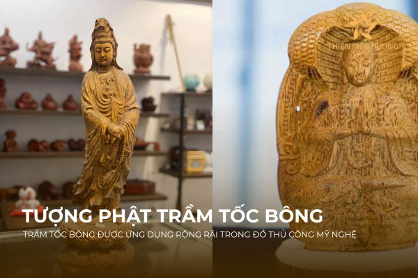 Tượng phật trầm tốc bông