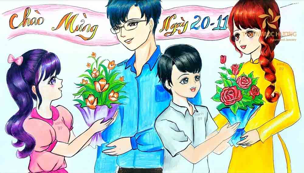 tranh-ve-20-11-7 tranh 20 tháng 11