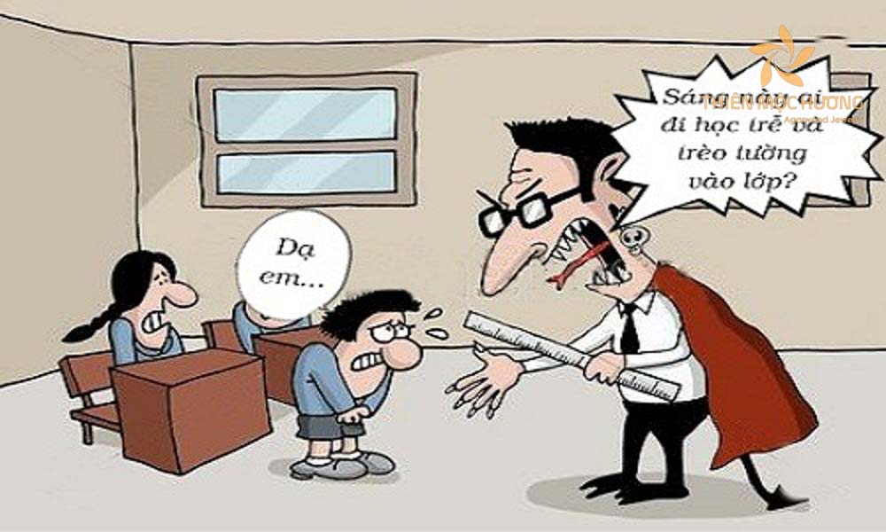Truyện cười về ngày Nhà giáo Việt Nam - Đi trễ