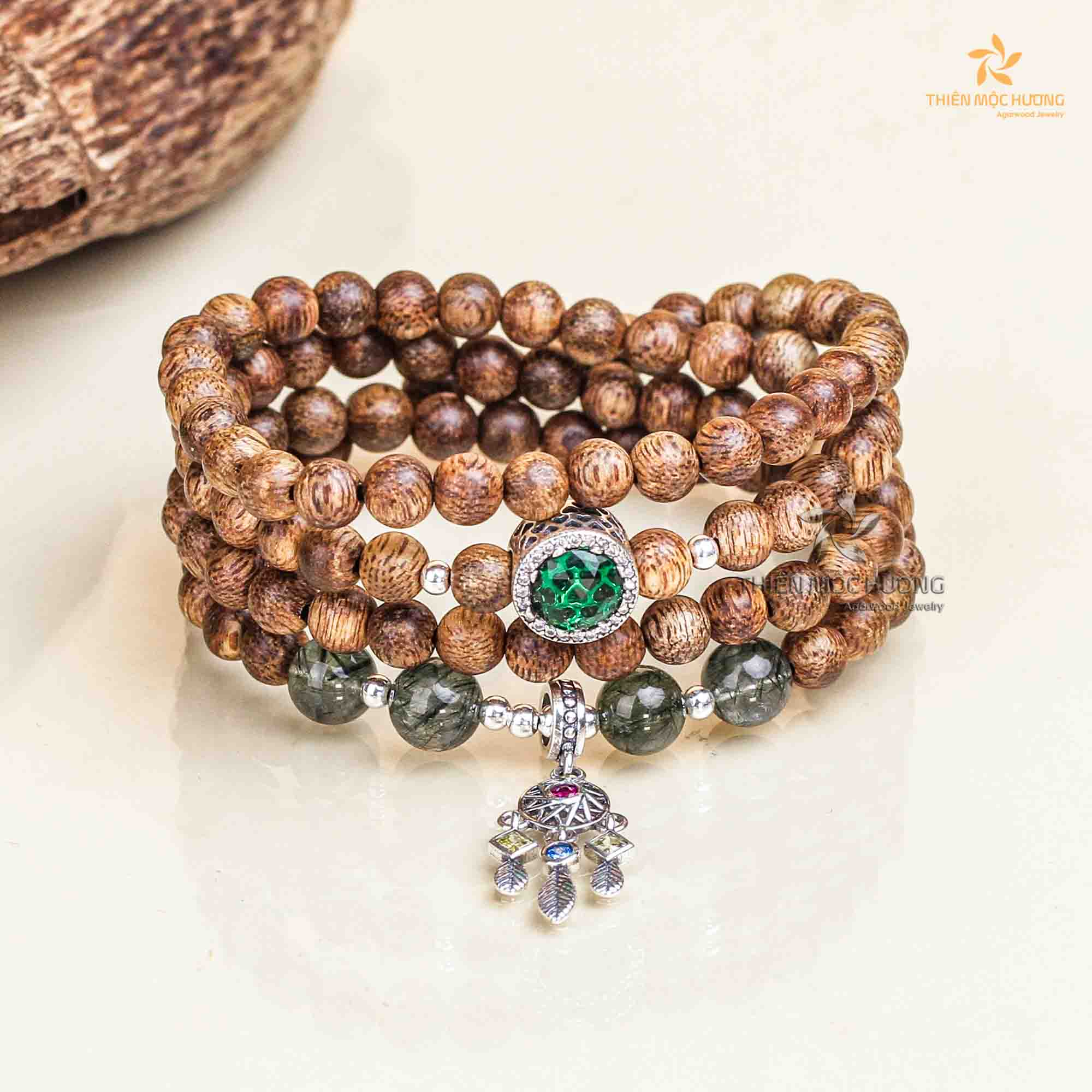 vong-108-hat-nguyen-uoc-thien-moc-huong Vòng tay gỗ trầm hương 108 hạt Nguyện Ước - Tốc Xí Việt Nam