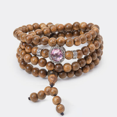 Vòng Trầm Hương 108 Minh Nguyệt - Mệnh Thổ