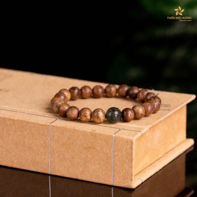 Vòng Trầm Hương Bảo Mệnh Trầm - Trầm Tốc Việt Nam Vân Dọc