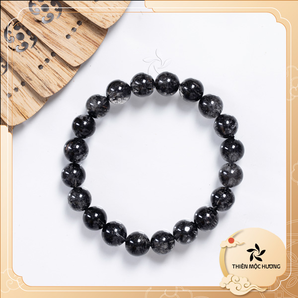 Vòng tay thạch anh tóc đen